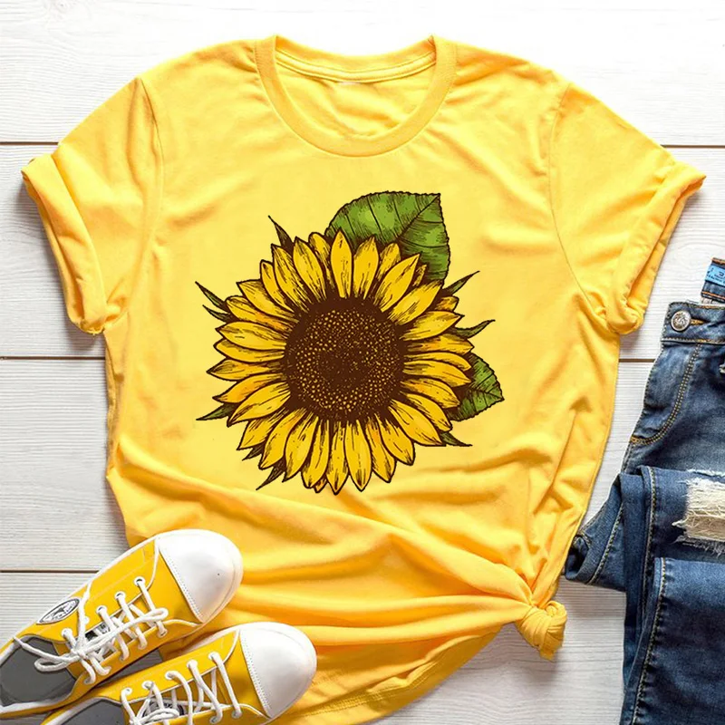 Camiseta amarilla para mujer,  - Yellow Summer Clothing reseña y precio
