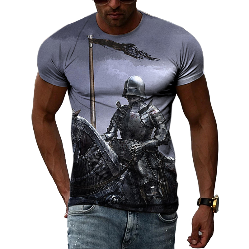Camiseta con estampado 3D de c - Summer Knights Clothing reseña y precio