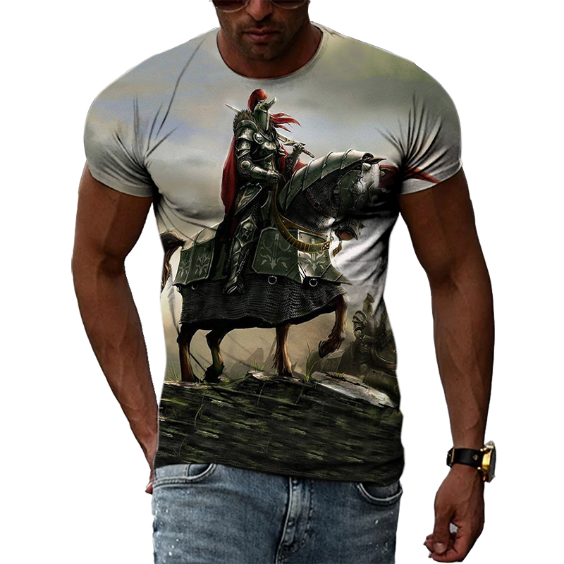 Camiseta con estampado 3D de c - Summer Knights Clothing reseña y precio