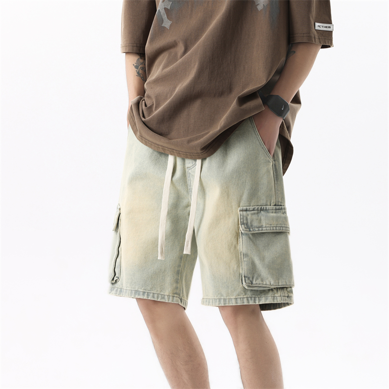 Pantalones Cortos de Mezclilla - Summer Clothing Brands Men reseña y precio